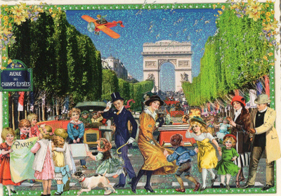 Avenue champs elysees Barbara Behr