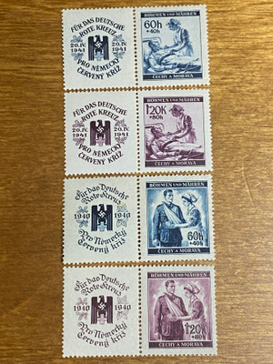 SAKSA BÖHMEN MÄHREN PR 1940-1941**