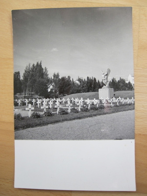 VANHA Valokuva Sankarihaudat Riihimäki 1940-l