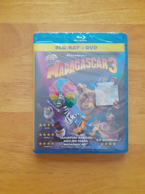 Madagascar 3 BLU-RAY + DVD