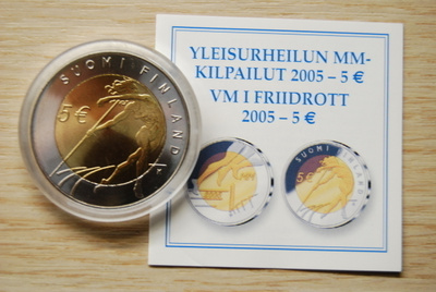 Suomi 5e. 2005 Yleisurheilun MM- kisat BU