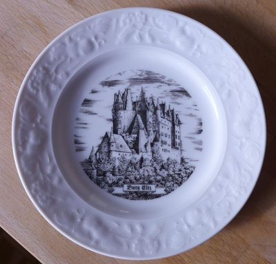 Seinälautanen Burg ELTZ halk. 16cm LINNA  Saksa
