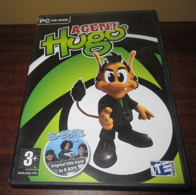 Agent Hugo PC CD-ROM + ohjekirja.