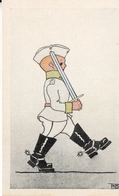 Sotilas marssii ,  Theodor Henrik Bruun vuodelta 1920  b220