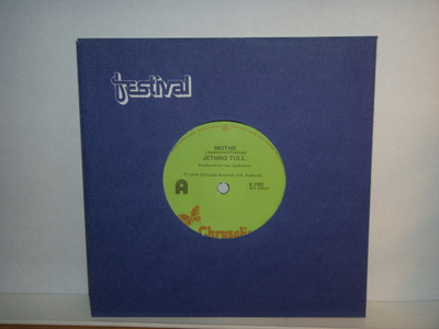 Jethro Tull 7" Moths/Life's A Long Song