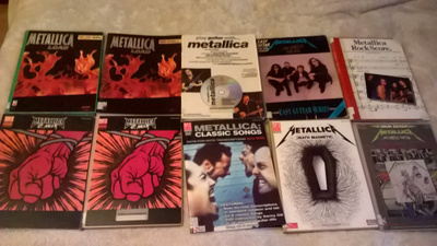 METALLICA - NUOTTIKIRJA PAKETTI (11 KPL)