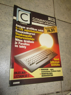 C-LEHTI COMMODOREN KÄYTTÄJÄN ERIKOISLEHTI 1987 / 01
