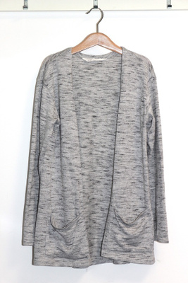 H&M - VAALEA HARMAA NEULETAKKI - koko 146/152