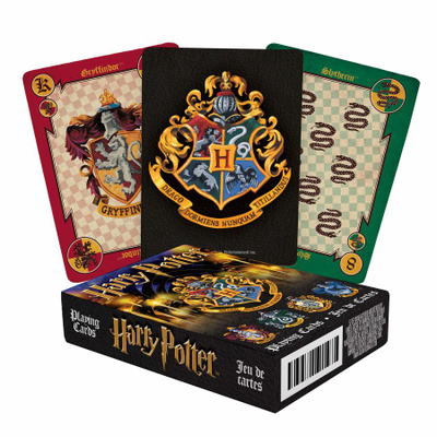 HARRY POTTER CRESTS PLAYING CARDS	(14 787)	pelikortit