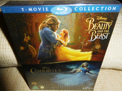 Kaunotar Ja Hirviö & Cinderella (muoveissa) Blu-ray (2leffaa