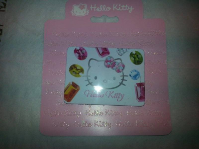 Hello Kitty magneetti (timanttireunus)