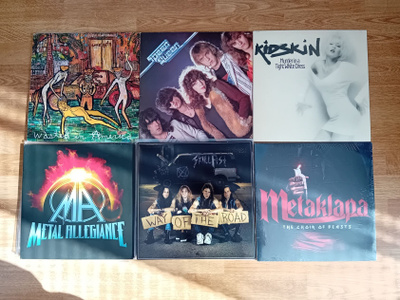 6 x Heavy & Hard rock LP