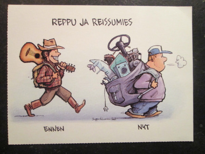 KULKEMATON REPPU JA REISSUMIES ENNEN JA NYT LUONNONSUOJELULI
