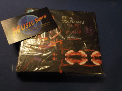 STEVE COLEMAN'S MUSIC LIVE IN PARIS UUSI 4CD BOKSI