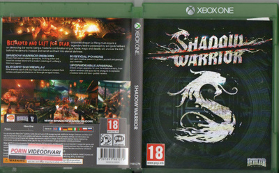 Shadow Warrior	(54 643)	k		XBOXONE							18 - ikäraja	A1 - P