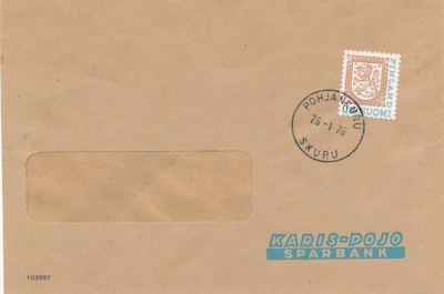 Firmakuori KARIS-POJO SPARBANK - leima Pohjankuru