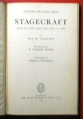 Hal D. Stewart : Stagecraft  1949 1.p.