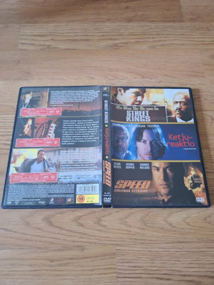 Street Kings/Ketjureaktio/Speed (3-DVD)