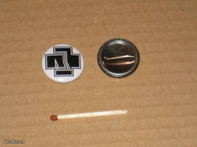 Rammstein R rintanappi 1" c2