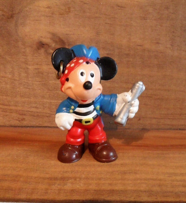 HARVINAINEN 90-LUVUN DISNEY MIKKI HIIRI FIGUURI / SAKSA