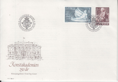 Ruotsi FDC 1985