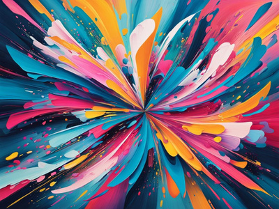 Uusi Abstrakti alumiinitaulu 30 cm x 40 cm