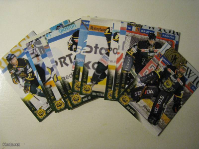 Cardset 2010-11 Teamset Ilves 205-216