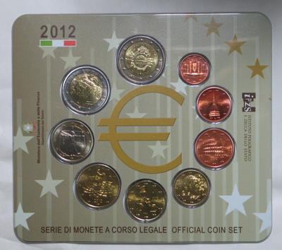 2012 ITALIA  1c - 2€ + 2€ juhlakolikko