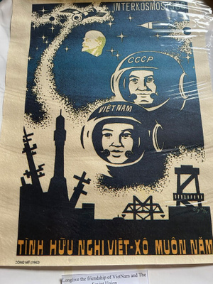 PROPAGANDAJULISTE - YSTÄVYYS VIETNAM & CCCP