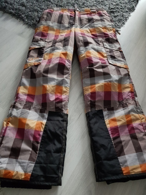 Ruutukuosilliset Lasketteluhousut / Toppahousut - 150 cm