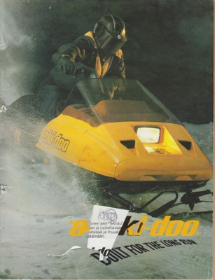 SKI-DOO : 1984 Esite + hinnasto
