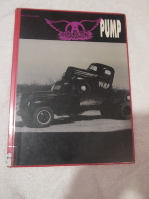 AEROSMITH : pump NUOTTIKIRJA v  1990 !!