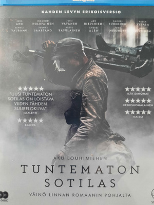 TUNTEMATON SOTILAS  BLU-RAY