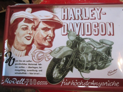 Peltikyltti Harley-Davidson 750 cc