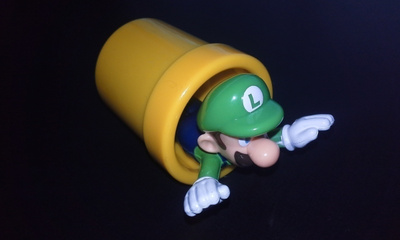 McDonald's Nintendo Super Mario LUIGI LAUNCHER