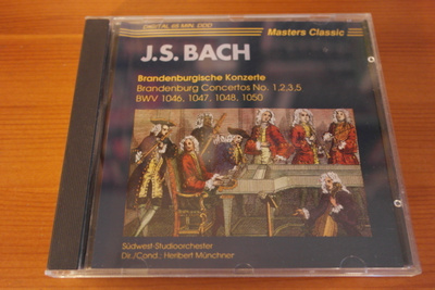 J.C.Bach:Brandenburgische Konzerte CD.