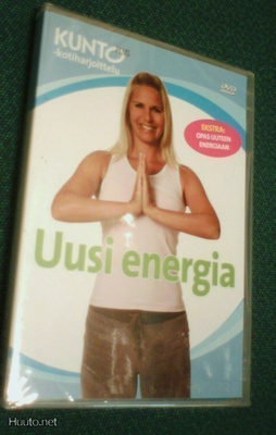 KUNTOPLUS kotiharjoittelu: UUSI ENERGIA dvd (UUSI!) Sis.pk:t