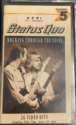 STATUS QUO - Rocking Through The Years VHS kasetti