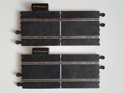 Scalextric Classic Power Base ratapalat (2 kpl).
