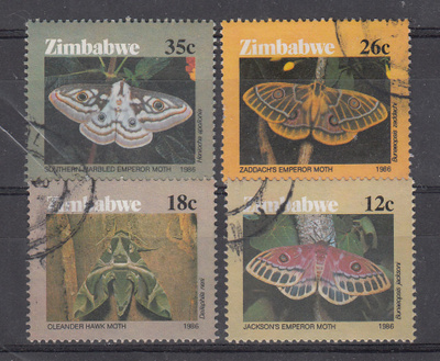 PERHOSET sarja ZIMBABWE 1986