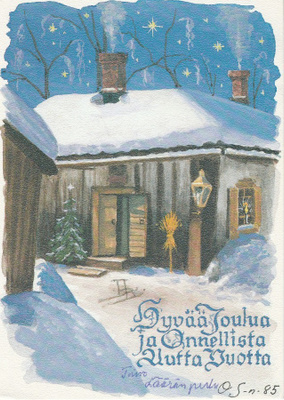 Postikortti, TURKU, Kaupan talo, Käsityöläismuseo