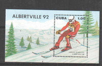 Kuuba 1002 Albertville blokki postituoreena.