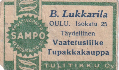 Oulu, B. Lukkarila,  s35