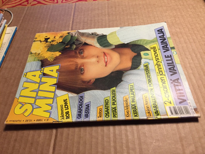 SINÄ & MINÄ LEHTI 6/1989 HYVÄ