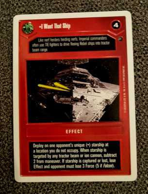SW CCG - I Want That Ship