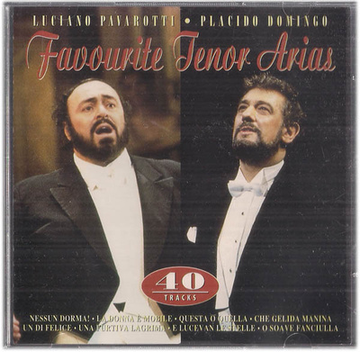 Pavarotti, Domingo - Favourite tenor arias - 2CD