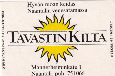Naantali. Tavastin Kilta    1/8