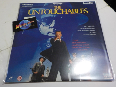 THE UNTOUCHABLES M-/M- LASERDISC