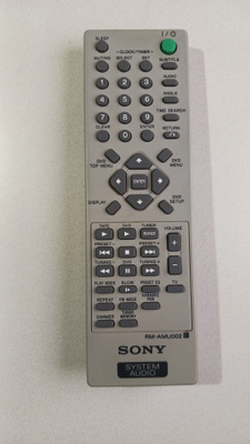 Kaukosäädin Sony minisarjaan
