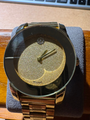 Movado Rose Gold 36mm 3600335 Rannekello